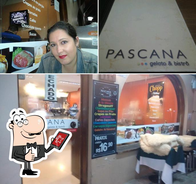 See the pic of PASCANA Gelato e Bistrô