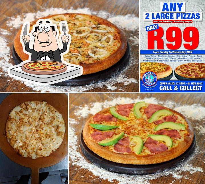 Get pizza at Roman's Pizza Hermanus