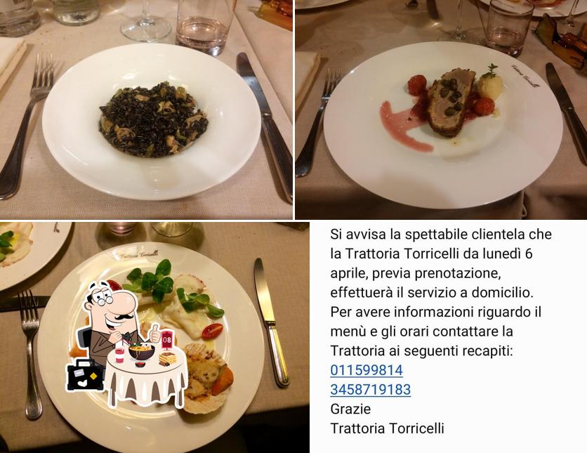 Cibo al Trattoria Torricelli