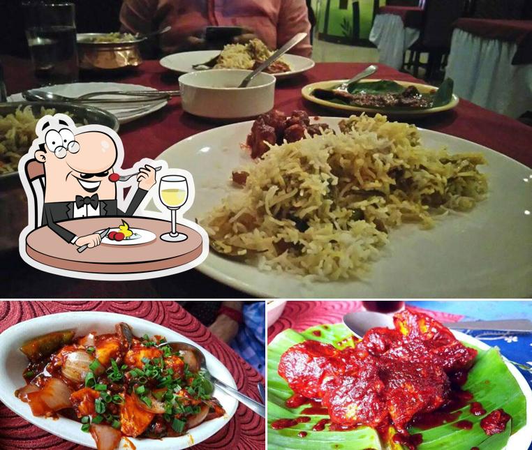 Meals at Maharaja Family Restaurant