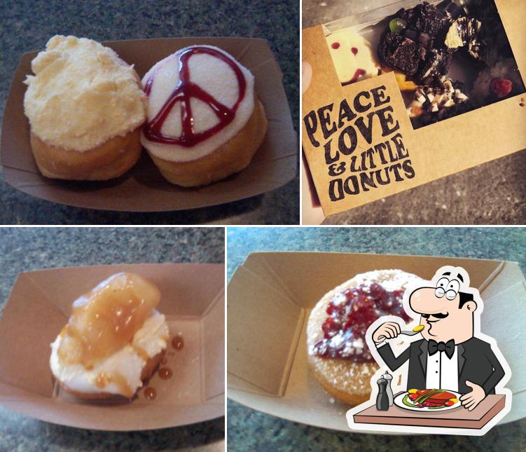 Platos en Peace, Love, & Little Donuts