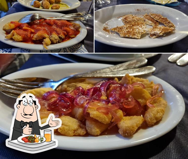 Cibo al Ittiturismo Antares