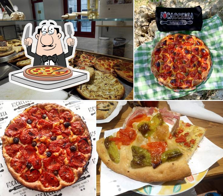 Scegli una pizza a Focacceria Belvedere (barese)
