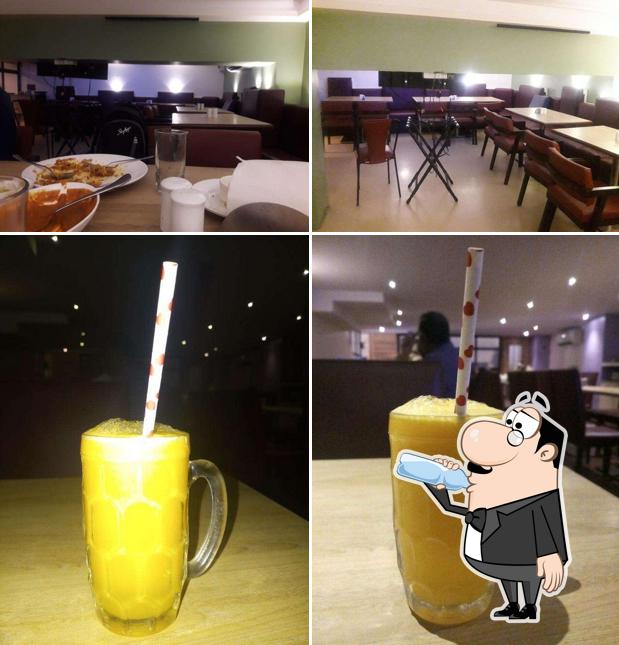 The photo of Head Quarter’s drink and interior