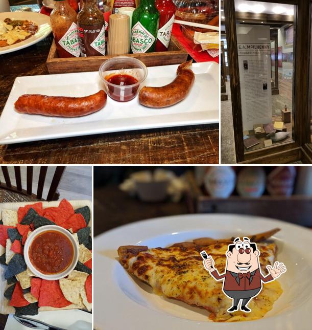 TABASCO Restaurant 1868, LA329 in Avery Island Restaurant menu and