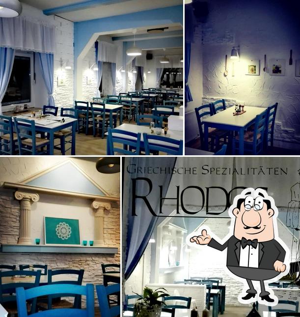 Check out how Restaurant Rhodos looks inside