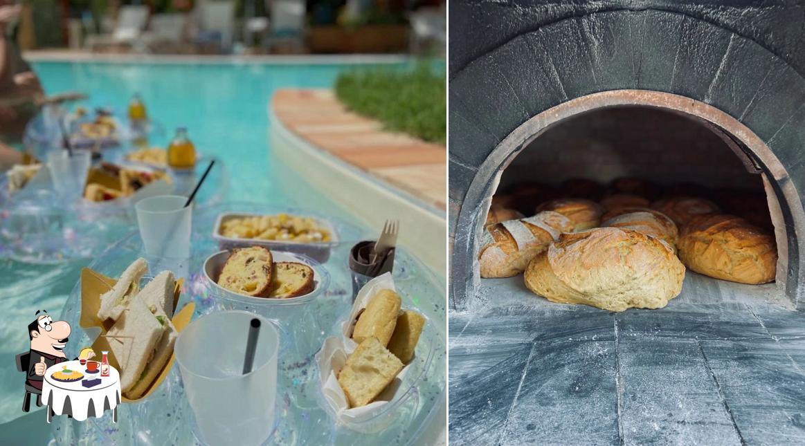 Piatto di formaggi al Agriturismo Bio Il Mandorlo