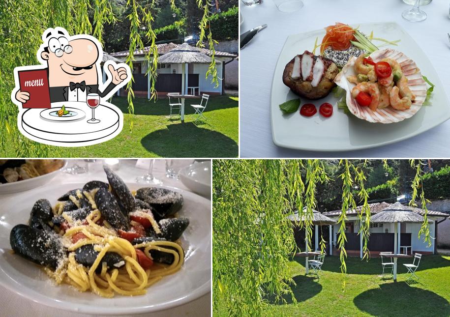 Cibo al La Caletta ristorante sul lago