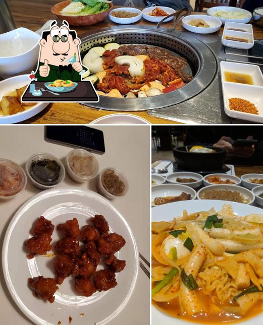 Food at Nakwon Korean Restaurant