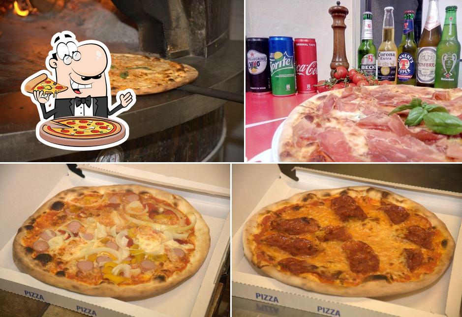 Ordina tra le svariate varianti di pizza