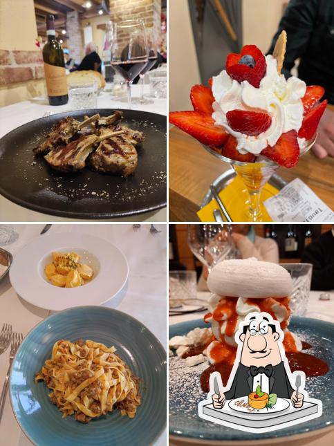 Spezzatino di maiale al Ristorante Gelateria all'Angelo da Lalo