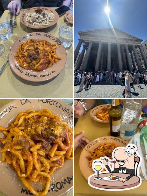 Cibo al Osteria da Fortunata - Pantheon