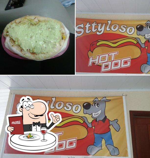 Platos en Sttyloso Hot Dog