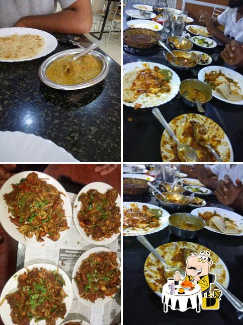 Food at Taste Buds Restaurant