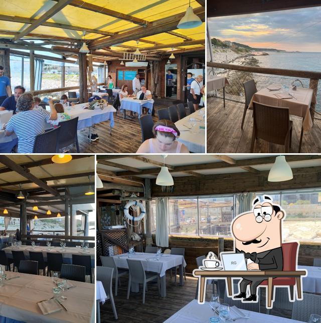 Gli interni di Ristorante Trabocco Punta Fornace