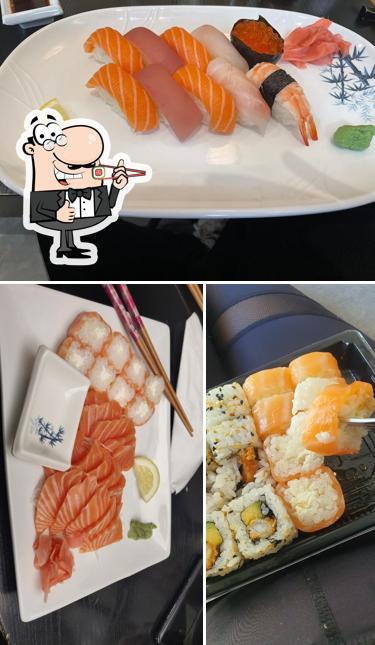 Commandez de nombreuses options de sushi