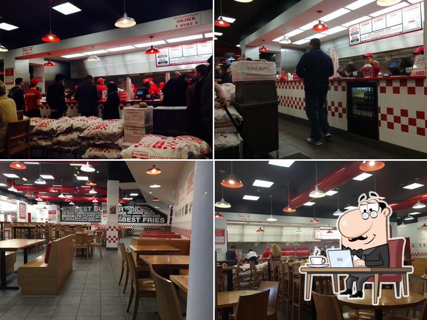 Five Guys Kingston, The Rotunda, Unit 2 Clarence St in Kingston upon