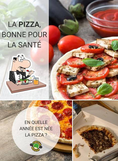 Nourriture à Turtle Pizzas