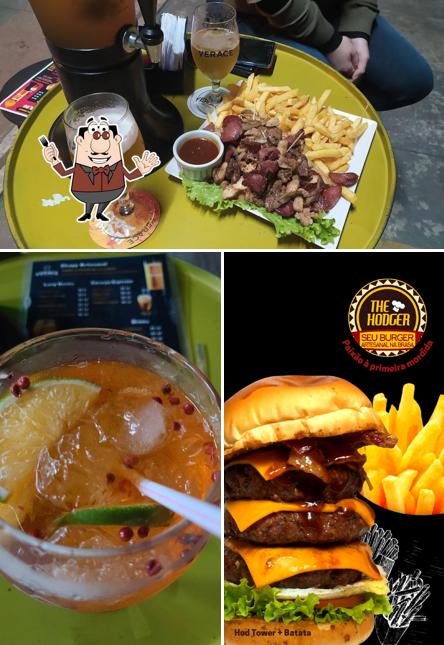 Comida em 3 Reis Tattoo Bar / The Hodger