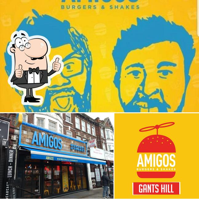 Изображение ресторана "Amigos Burgers & Shakes-Gants Hill"
