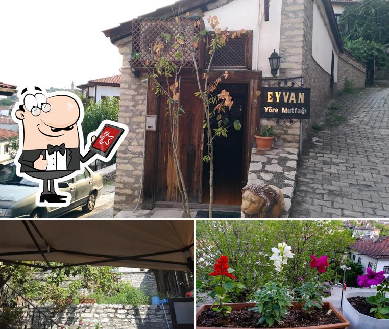 You can get some fresh air outside Eyvan Yöre Mutfağı