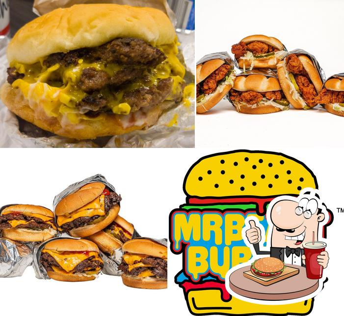 Get a burger at MrBeast Burger
