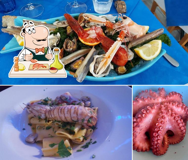 Trattoria Bolina offre un'ampia gamma di pasti di mare