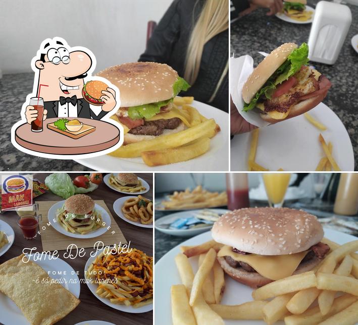 Os hambúrgueres do MAK Lanches irão satisfazer diferentes gostos