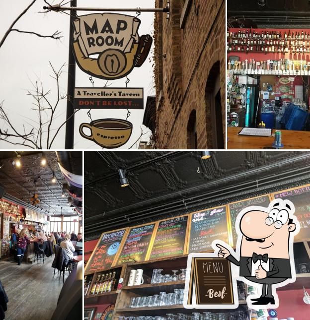 Map Room 1949 N Hoyne Ave In Chicago Restaurant Menu And Reviews C0d6 Pub And Bar The Map Room Photo 