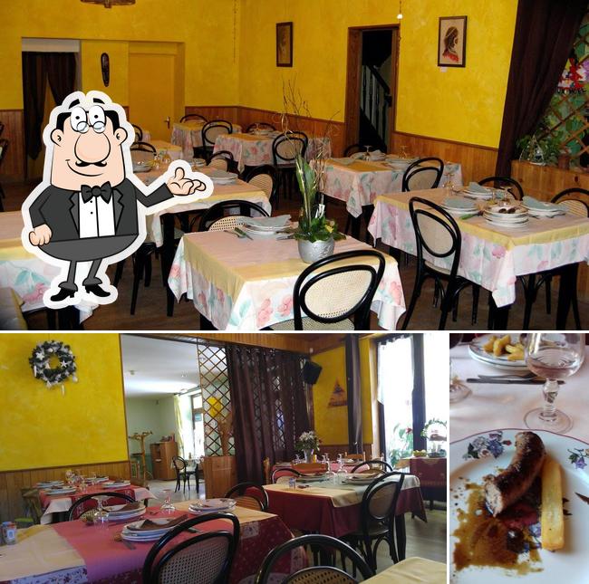 RESTAURANT "GALANDOU" "CHEZ PASCALINE" se distingue par sa intérieur et nourriture