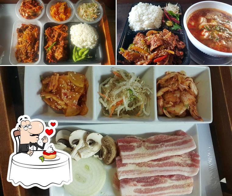 Korean BBQ (K.BAP Restaurant) offers a variety of sweet dishes