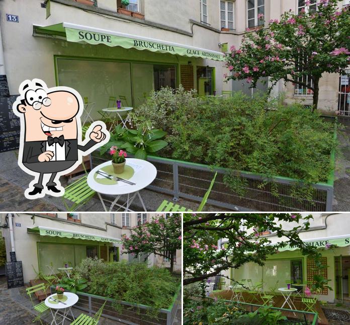 L’image de la intérieur et extérieur de Le petit bistro du village’s