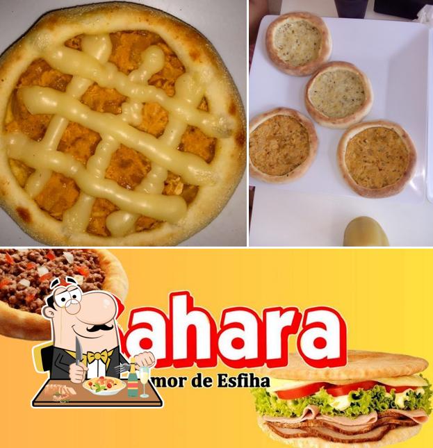 Comida em Sahara Esfiha