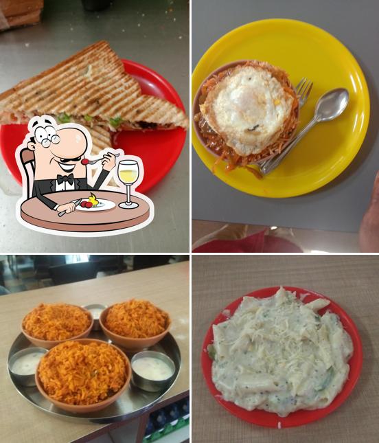 Meals at Sanmathi Cafe (K B)