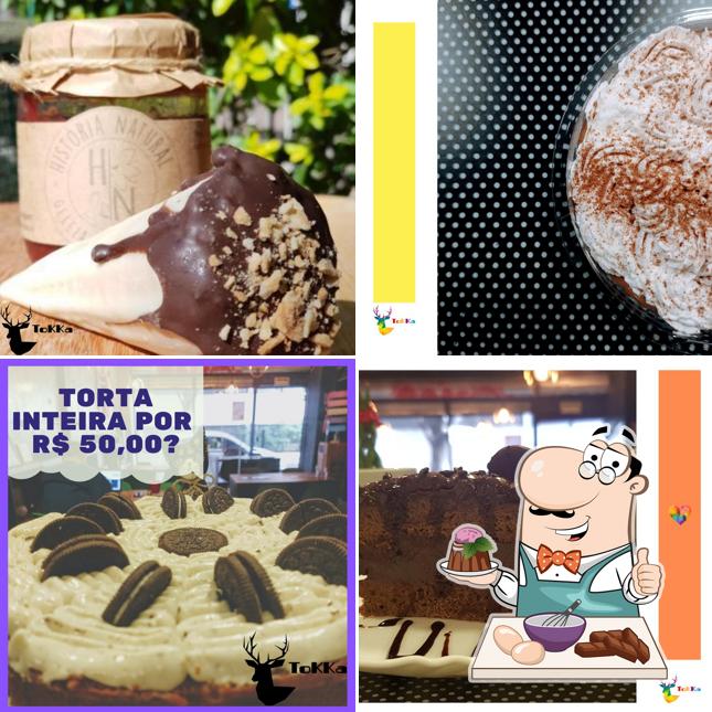 Tokka serve uma escolha de pratos doces