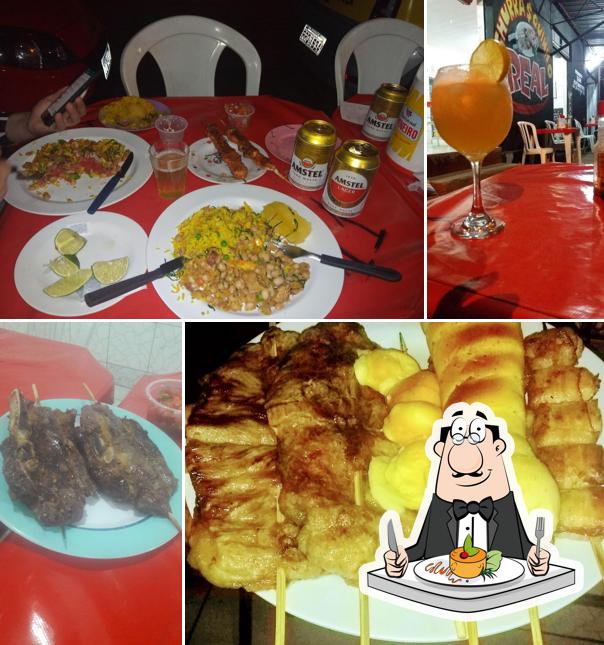 Comida em Churrasquinho Real