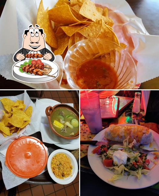 Food at El Mariachi Restaurant