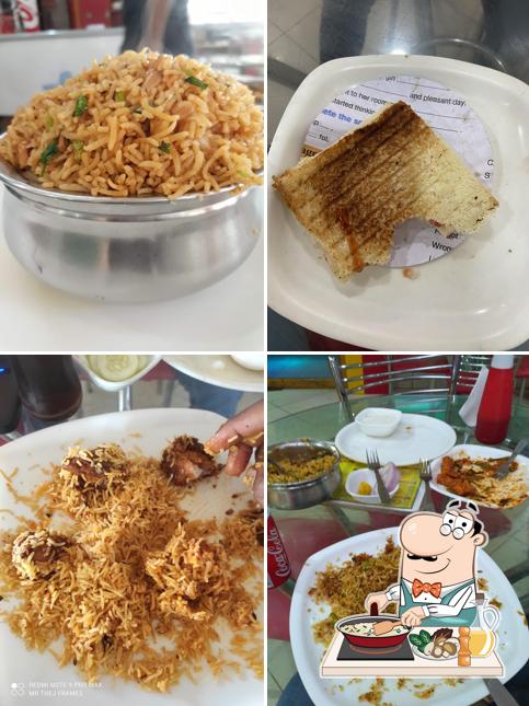 Fried rice at Hotline's Food Court