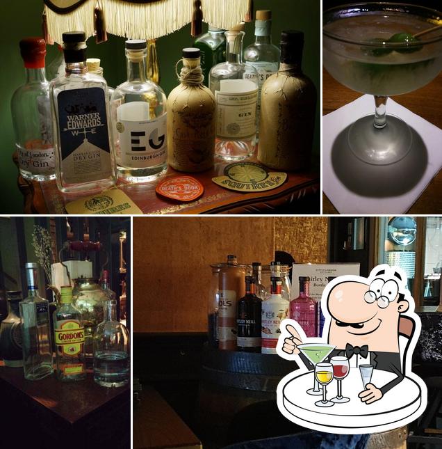 В "City of London Distillery & Bar" подаются алкогольные напитки
