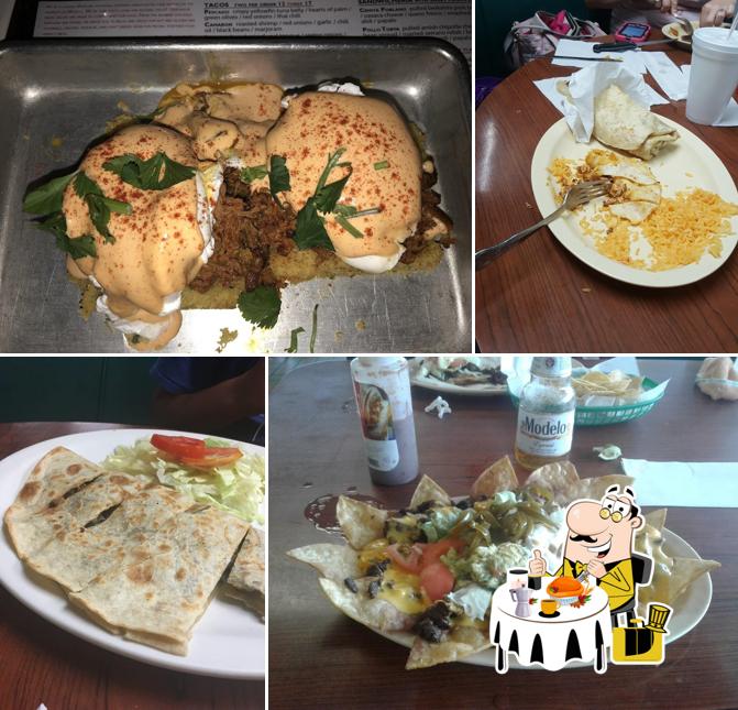 Meals at El Cacique Taqueria