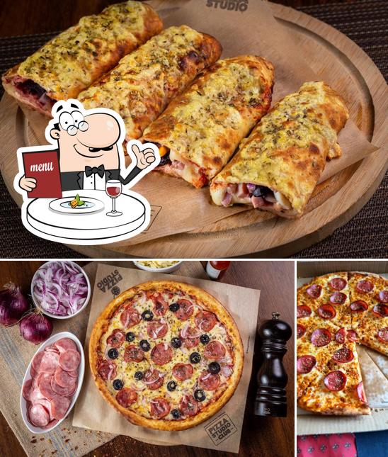 Comida em Pizza Studio