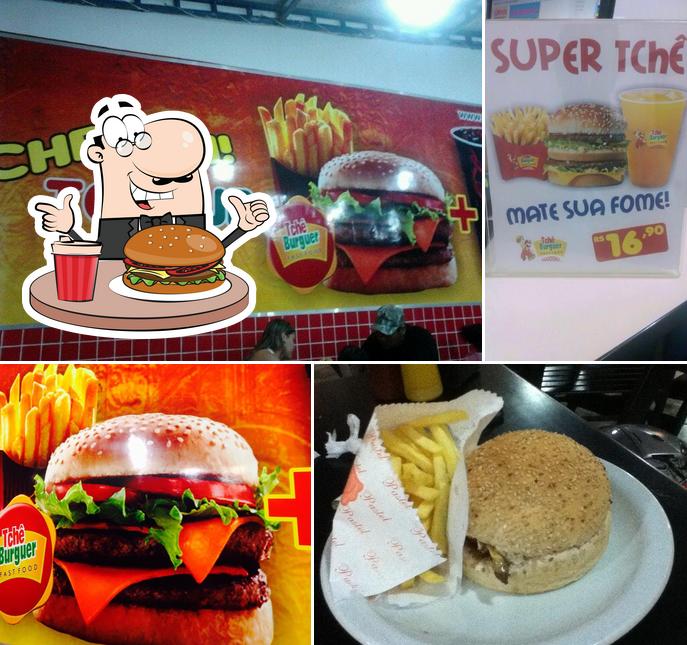 Consiga um hambúrguer no Tchê Burguer