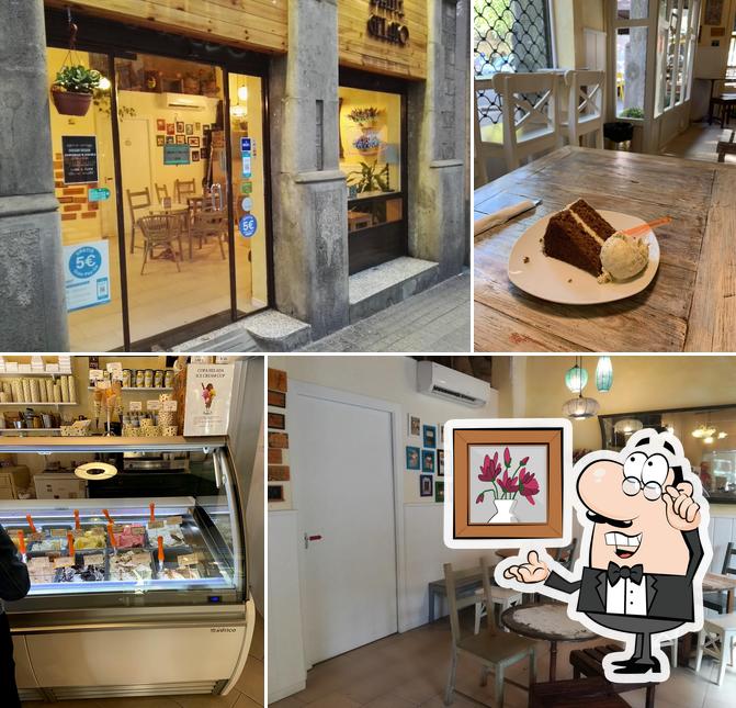 Check out how Sante Gelato looks inside