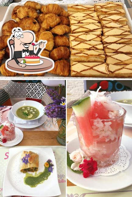 Mezzo Mezzo Cafe Bar Fingerfood & more bietet eine Mehrzahl von Desserts 