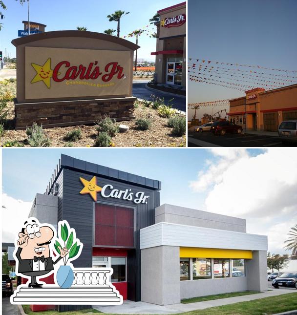 The exterior of Carl’s Jr