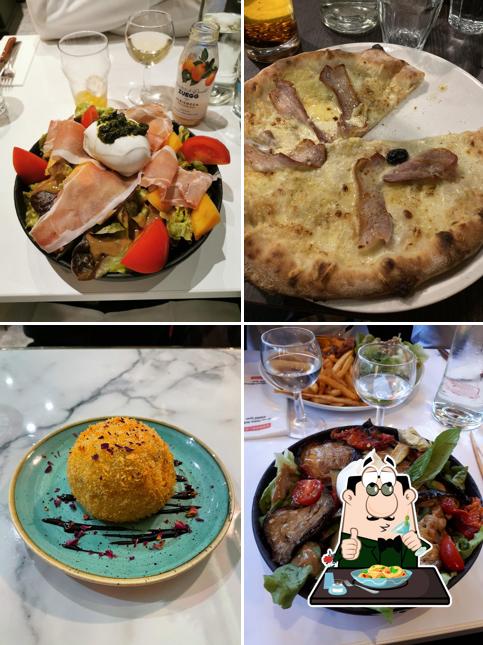 Nourriture à Chez Carlo Gerland - Restaurant Italien & Pizzeria Lyon