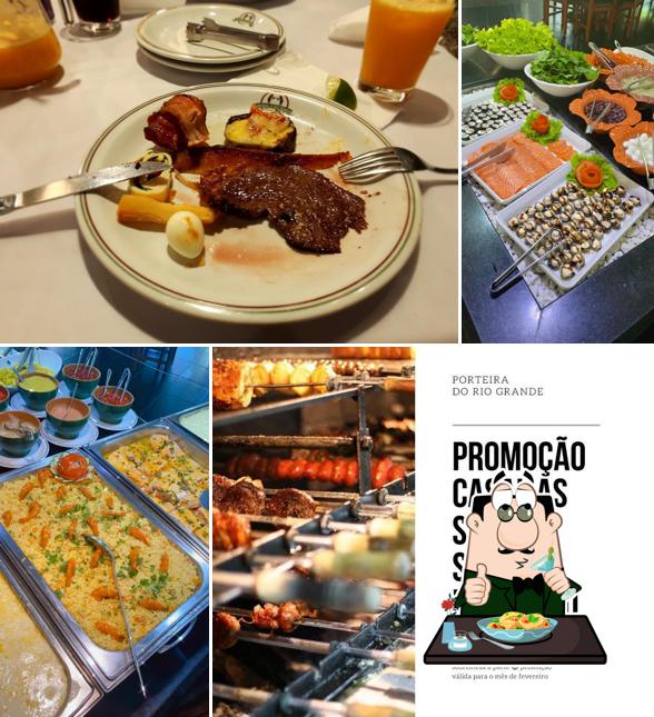 Comida em Churrascaria Porteira do Rio Grande