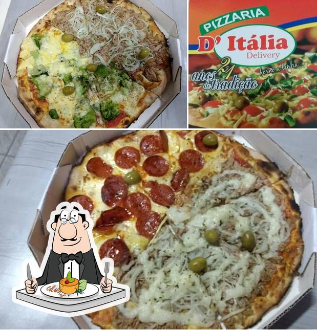 Comida em Pizzaria D'Itália