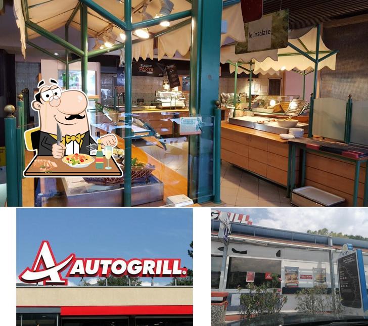 Cibo al Autogrill Campagna Ovest