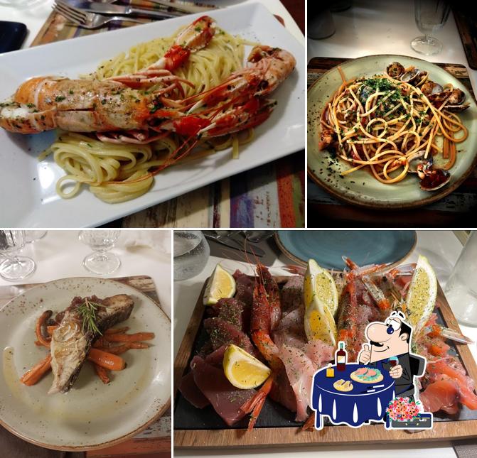 Try out seafood at Ristorante Quattro mani